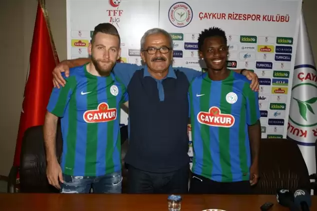 Çaykur Rizespor'dan çifte imza