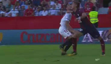 İspanya'da çok talihsiz sakatlık! Aynı Zlatan gibi...