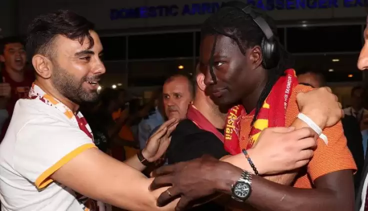 Antalya'da Galatasaray'a coşkulu karşılama!