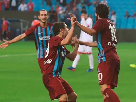 Trabzonspor sonradan açıldı!