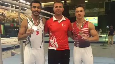 Milli cimnastikçilerden tarihi final