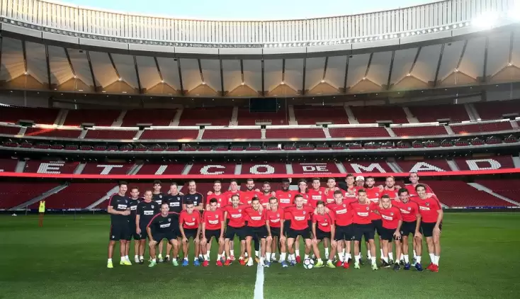 Atletico Madrid Metropolitano'da açılış yaptı