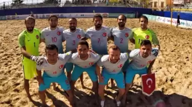 Plaj Futbolu Milli Takımı, Macaristan'ı mağlup etti