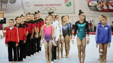 Cimnastikte Küçükler Cumhuriyet Kupası tamamlandı