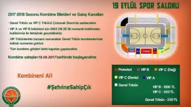 Yeşilgiresun kombine satışına başladı!