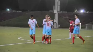 U17'lerden gollü prova!