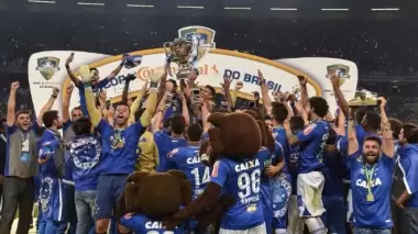 Brezilya Kupası Cruzeiro'nun!