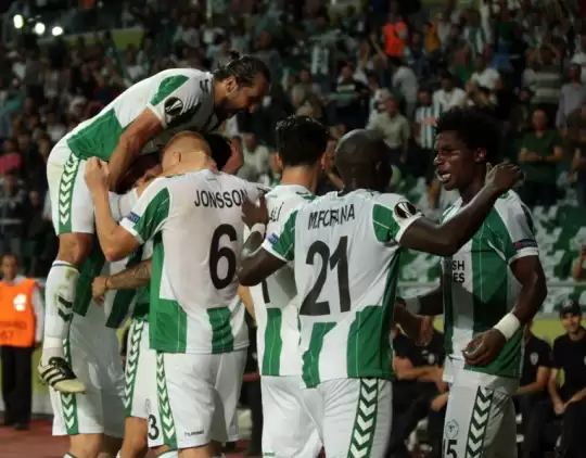 Konyaspor bir ilki başardı!