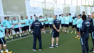 Milli Takım Antalya kampına başladı