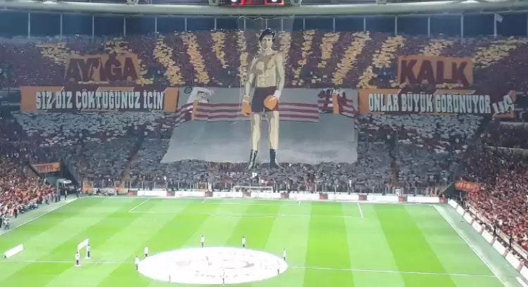 Ultraslan'dan koreografi açıklaması: "Godfather'dan Fred Çakmaktaş'a..."