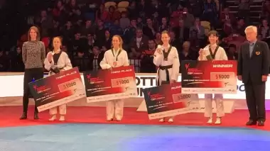 Londra ayağında tek madalya geldi!