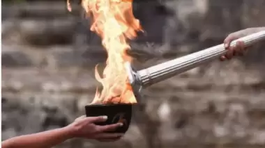 2018 Kış Olimpiyat meşalesi yetkililere teslim edildi!