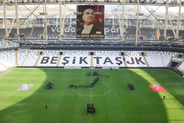 Beşiktaş'tan 10 Kasım koreografisi!