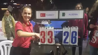Madalyayı kazandı, Türkiye tarihine geçti!