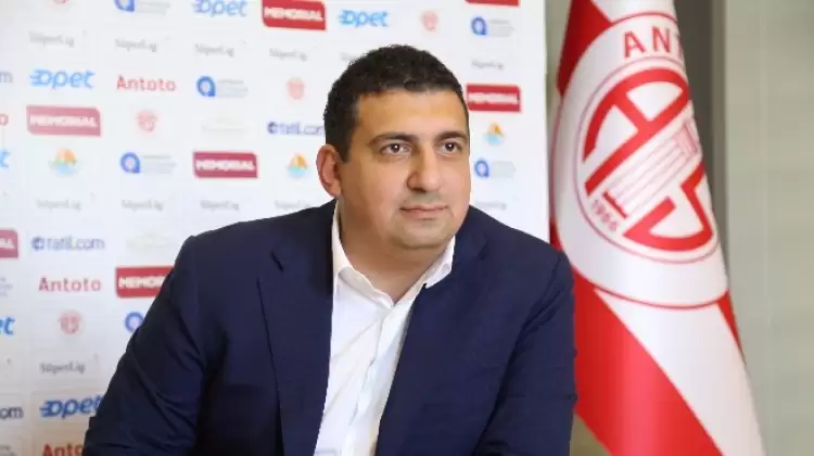 Antalyaspor Başkanı Ali Şafak Öztürk kongre kararı hakkında konuştu