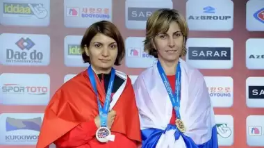 30 yaşında başladığı tekvandoda dünya şampiyonu oldu!