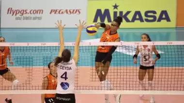 Eczacıbaşı VitrA, Seramiksan'ı 3-0 mağlup etti
