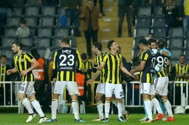 Fenerbahçe'nin Antalyaspor maçı 11'i