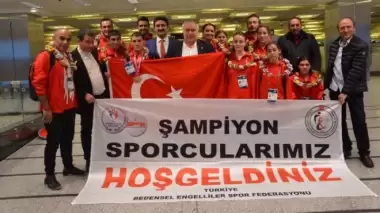 'Sporcularımızla gurur duyuyoruz'