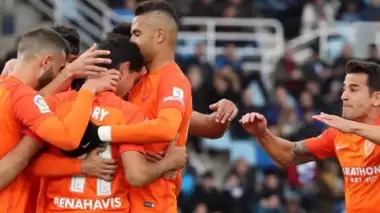 Malaga deplasmanda kazandı, nefes aldı!