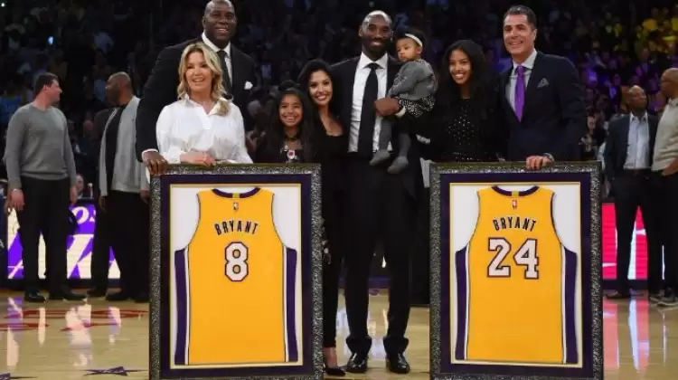 NBA tarihinin emekli edilen formaları! Listeye Kobe Bryant da eklendi...