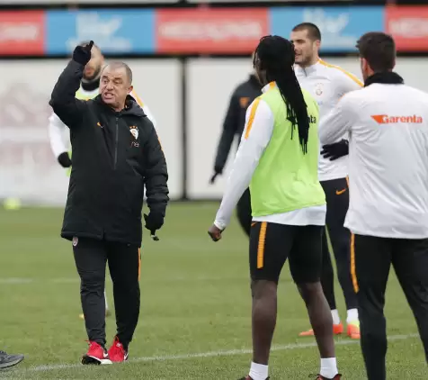 Fatih Terim ilk idmanına çıktı! İşte o kareler...