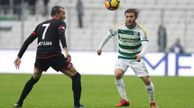 Bursaspor ile Gençlerbirliği 1-1'lerini yenemedi!