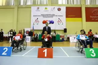 Paralimpik bocce takımları, dostluk müsabakaları yaptı