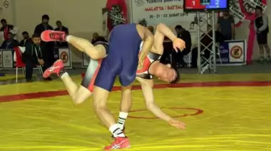 Türkiye Grekoromen Güreş Şampiyonası'nda birinciler belli oldu!