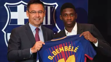 Video - Dembele Camp Nou'ya dönmeye hazırlanıyor