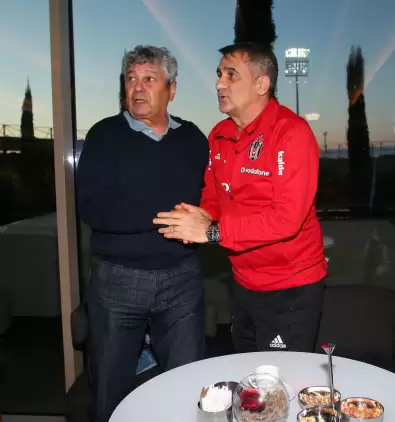 Lucescu Beşiktaş kampını ziyaret etti