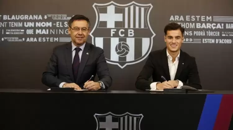 Ve Coutinho resmen Barcelona'da! İmzayı attı...