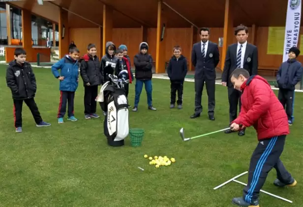 "Çocuk evlerinden golfe, golften olimpiyatlara" projesi