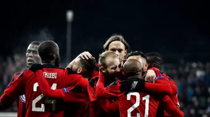 Östersunds İsveç’te yılın takımı seçildi