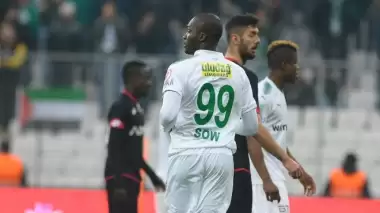 Bursaspor'dan Sow açıklaması