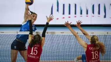 Nilüfer Belediyespor, İlkbank'ı rahat geçti