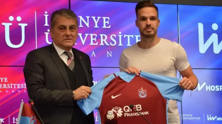 Video - Trabzonspor yeni transferi Novak'ı basına tanıttı: 'Türkiye'deki en iyi taraftar...'