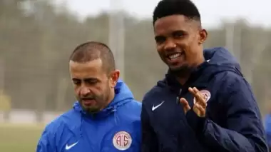 Samuel Eto'o antrenmanda!