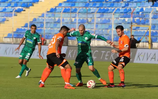 Adanaspor ile Giresunspor puanları paylaştı