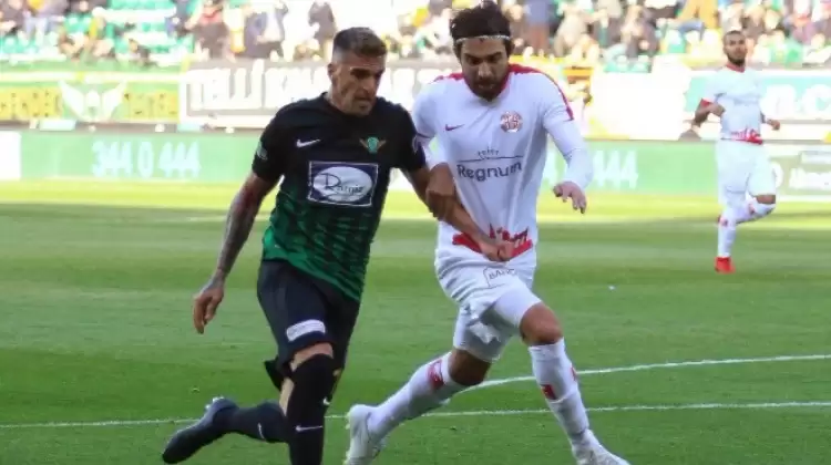 Akhisarspor galibiyet hasretini yeni stadında da dindiremedi! Antalyaspor 3 puandan oldu...