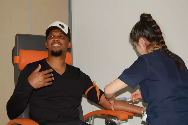 Samuel Eto'o sağlık kontrolünden geçti