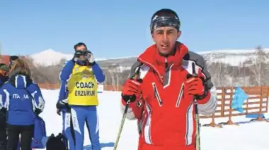 Engelli kayakçının hedefi dünya şampiyonluğu