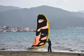 Muğla'da sörf keyfi