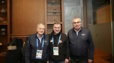 Bakan Bak, FIS Başkanı Kasper ile görüştü