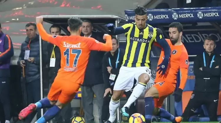 Başakşehir - Fenerbahçe ilk yarı kat edilen mesafe istatistiğine Dirar damgası!