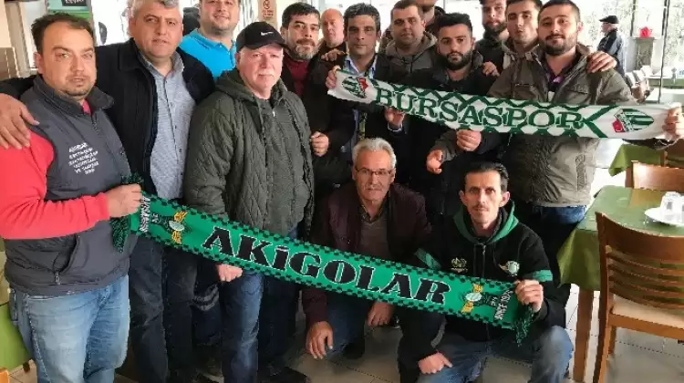 Akhisarspor ve Bursaspor'dan dostluk mesajı!