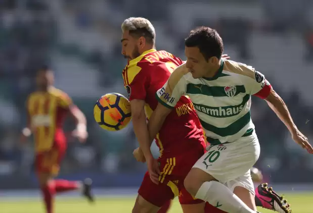 Bursaspor - Malatyaspor maçında gol sesi çıkmadı!