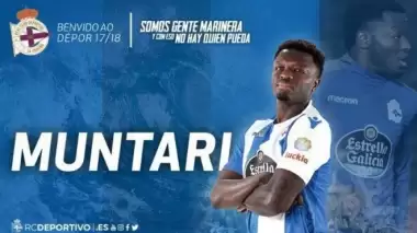 Muntari, Deportivo ile sözleşme imzaladı