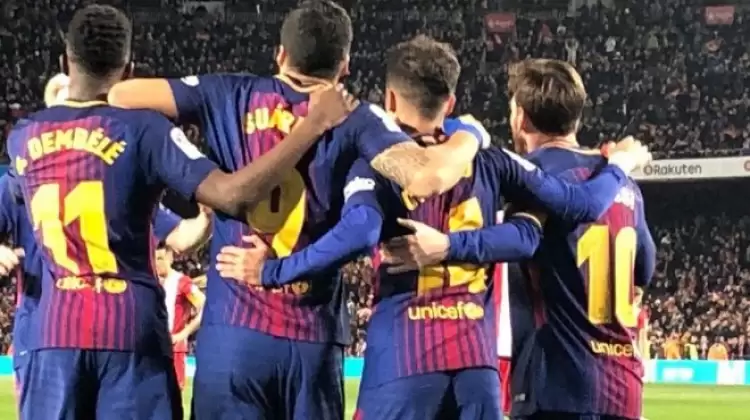 Barcelona maçın başındaki şoku çabuk atlattı! 7 gollü maç...