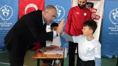 Geleceğin şampiyonları ilkokul sıralarında belirleniyor!